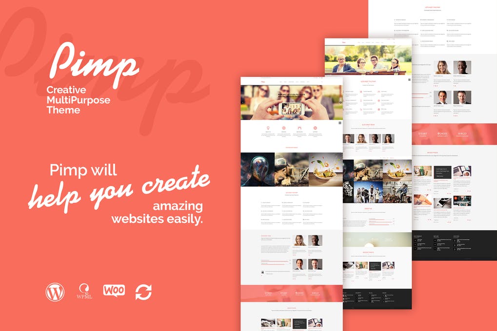 Free PIMP Creative MultiPurpose Theme Download