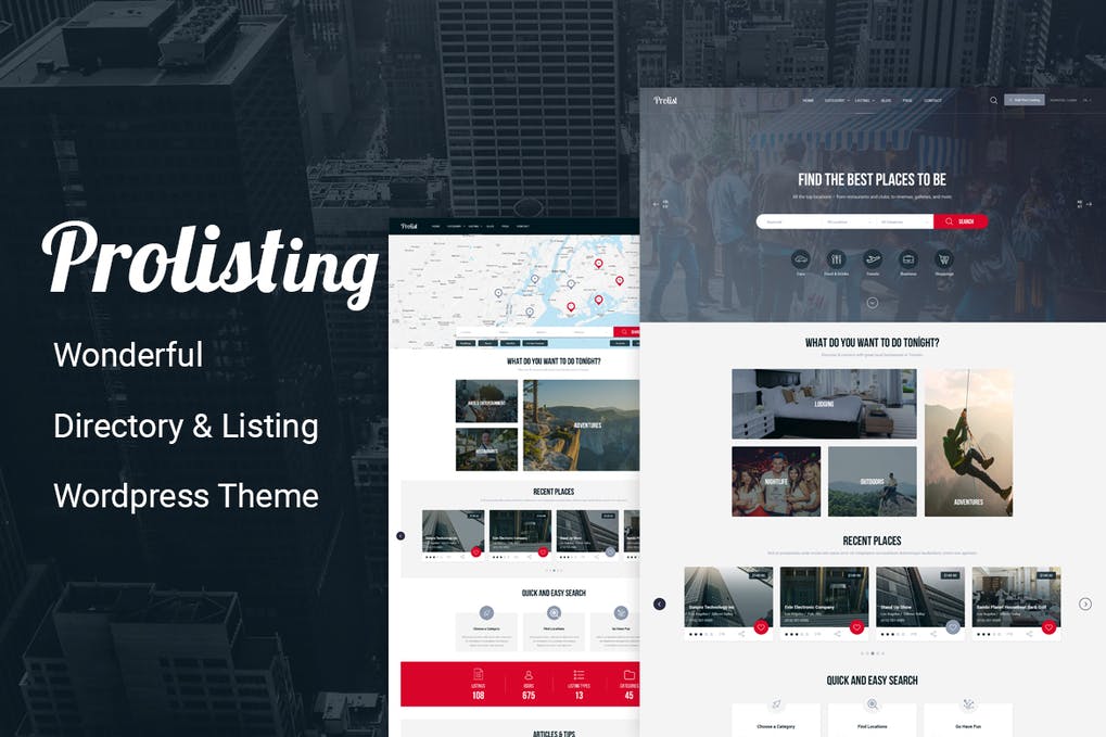 Free Prolisting Directory Listing WordPress Theme Download