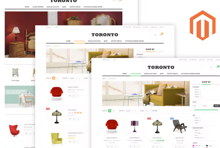 Free SNS Toronto Premium Responsive Magento Theme Download