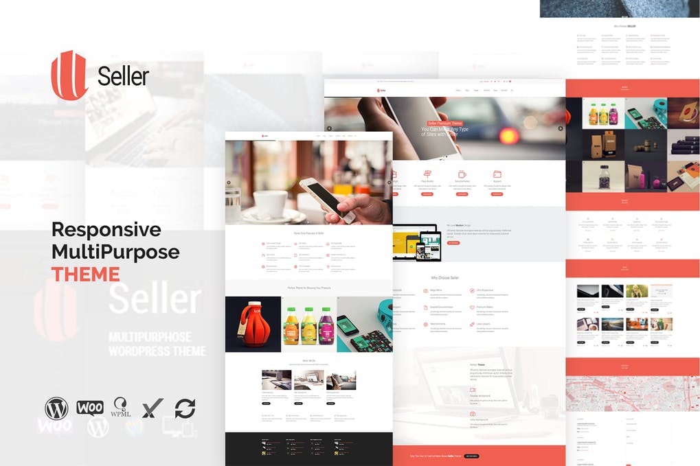 Free Seller Responsive MultiPurpose WordPress Theme Download