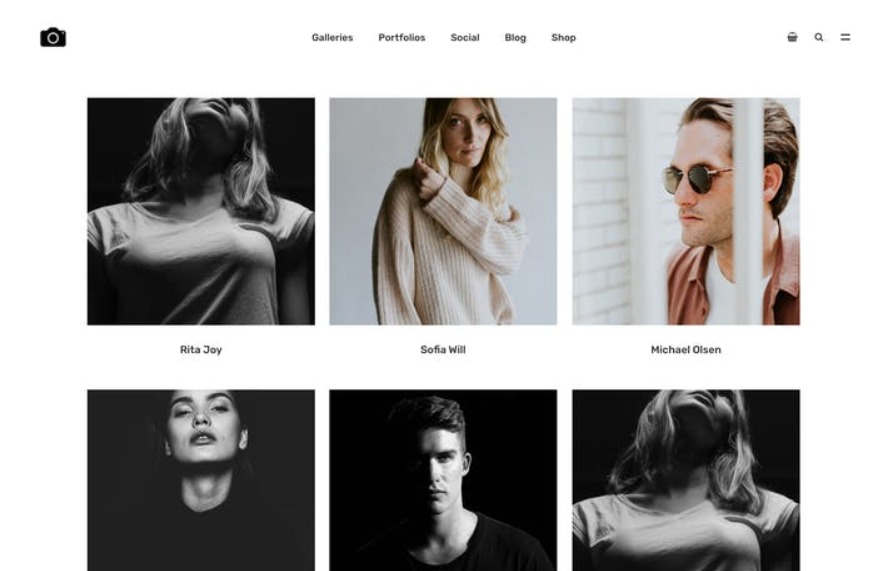 Free Bokeh Photography Portfolio WordPress Theme Download