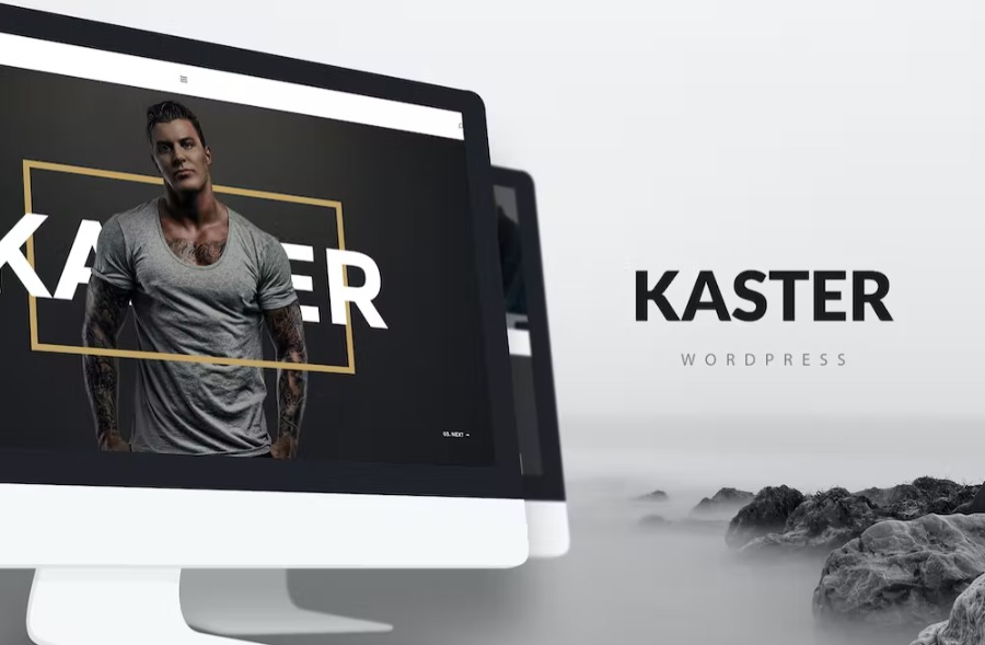 Free Kaster Creative Blog Portfolio WordPress Theme Download