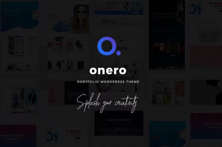 Free Onero Creative Portfolio WordPress Theme Download