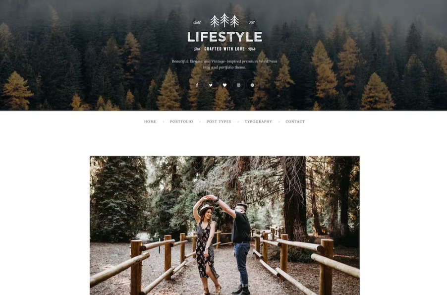 Free The Lifestyle WordPress Blog & Portfolio Theme Download