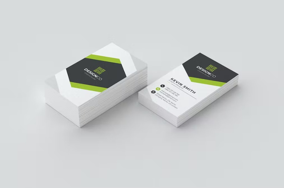 Free Vertical Business Card Template Download