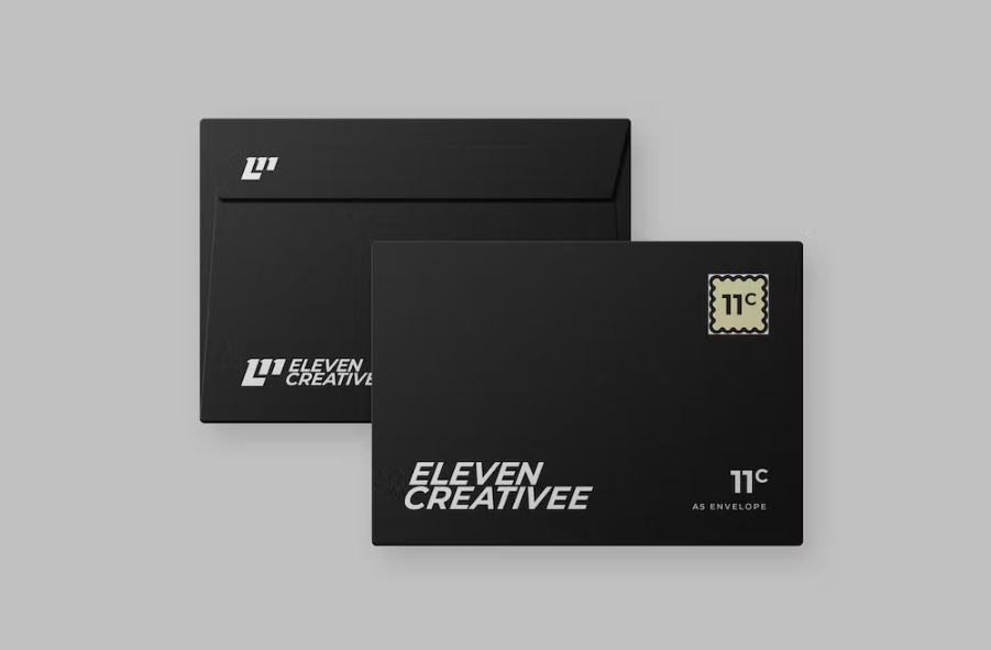 Free A5 Envelope Mockup Template Download