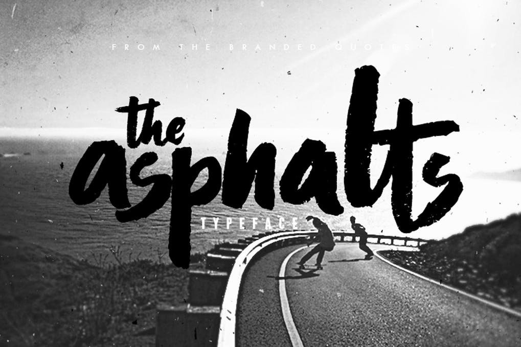 Free Asphalts Typeface Font Download