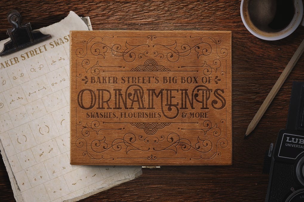 Free Baker Street Ornaments Font Download