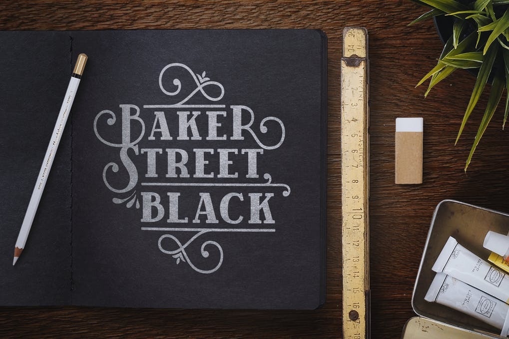 Free BakerStreet Black Font Download