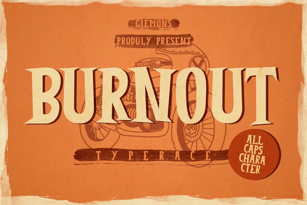 Free Burnout Font Download