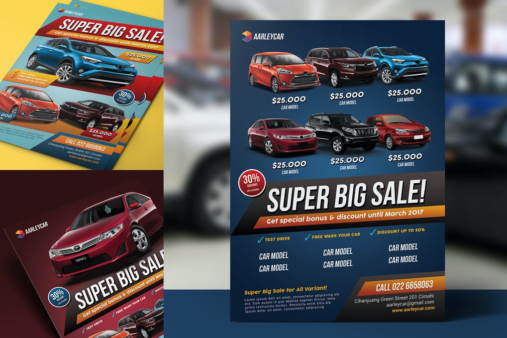 Free Car Sale Flyer Template Download