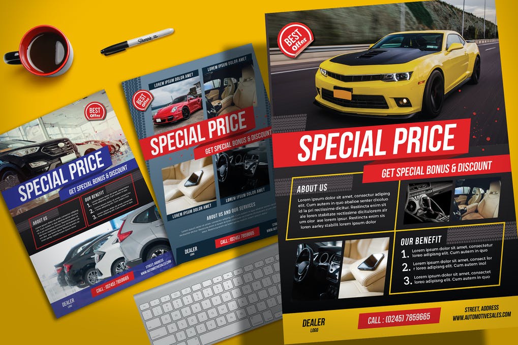 Free Car Sale Flyer Template Download