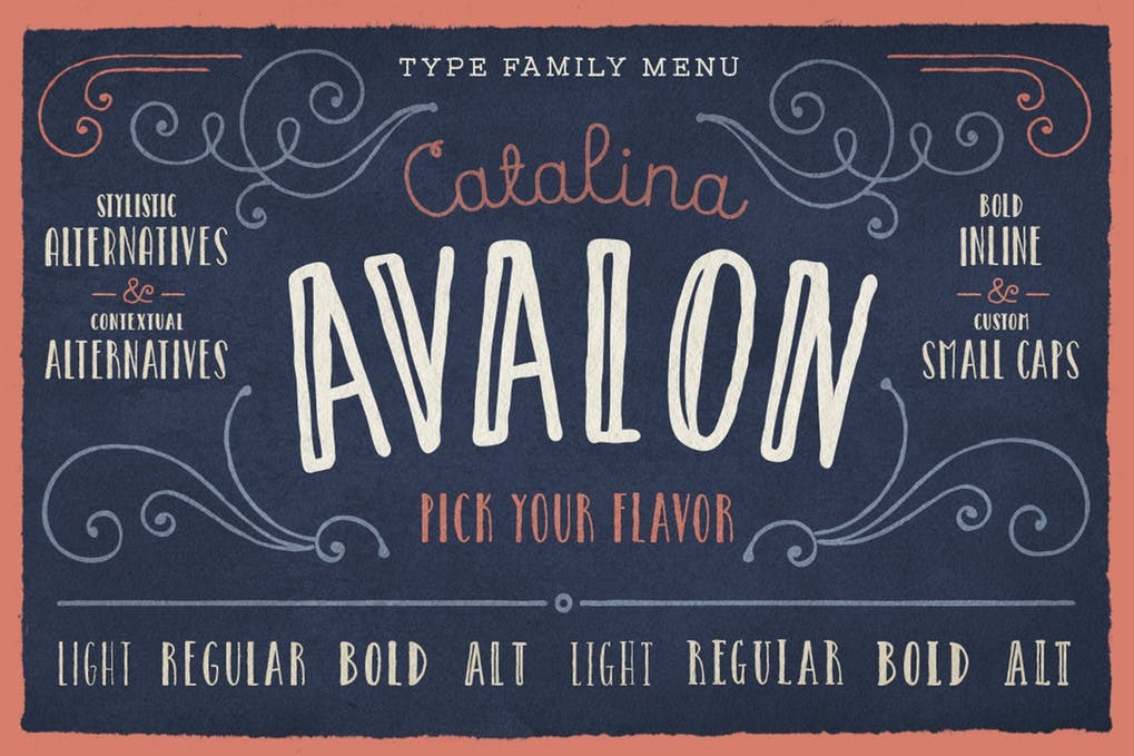 Free Catalina Avalon Font Download