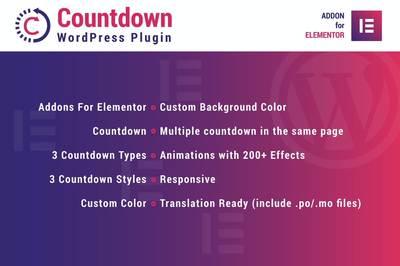 Free Countdown for Elementor WordPress Plugin Download