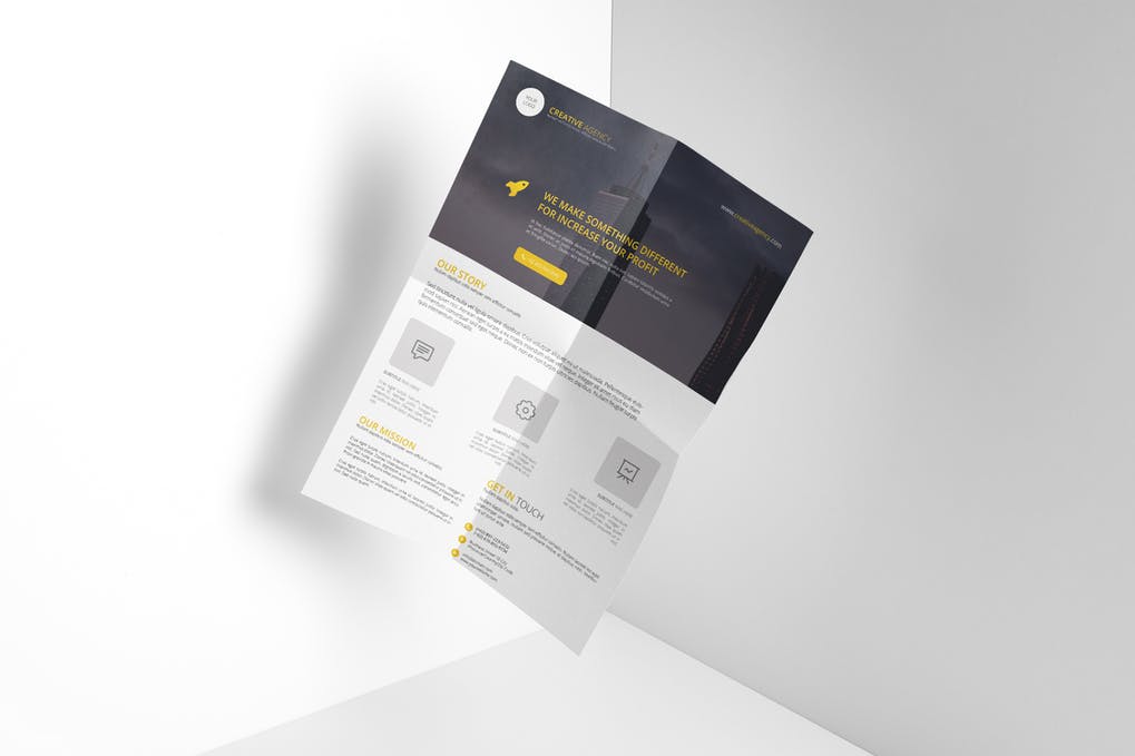 Free Creative Agency Flyer Template Download