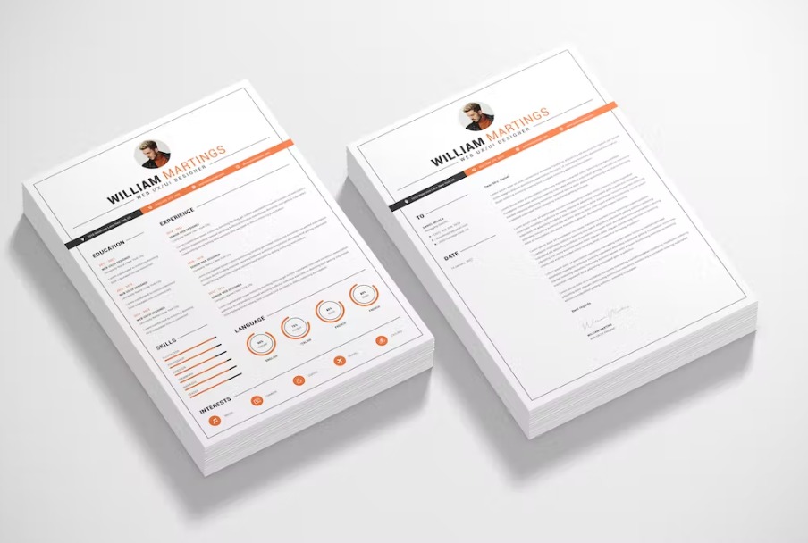 Free CV Business Template Download