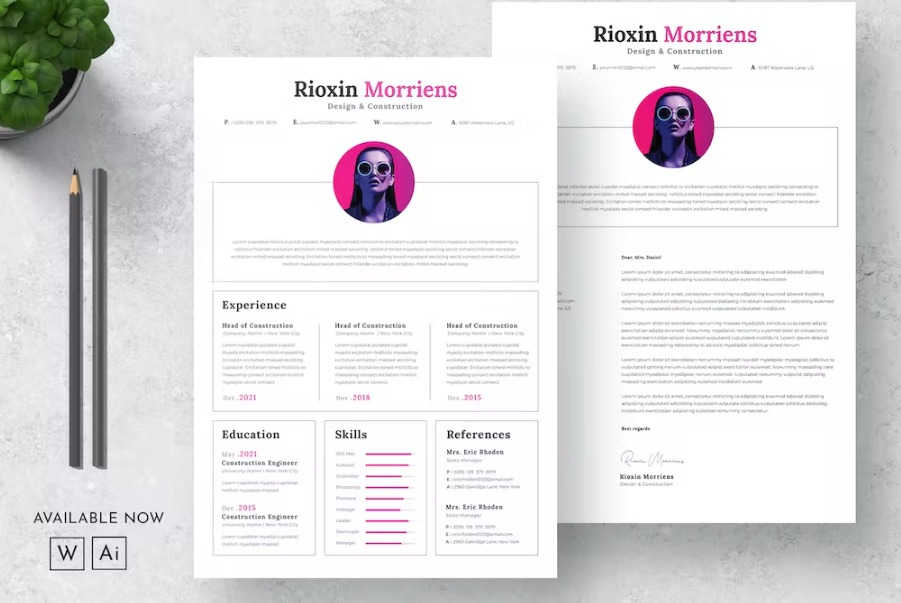 Free CV Resume Template Download