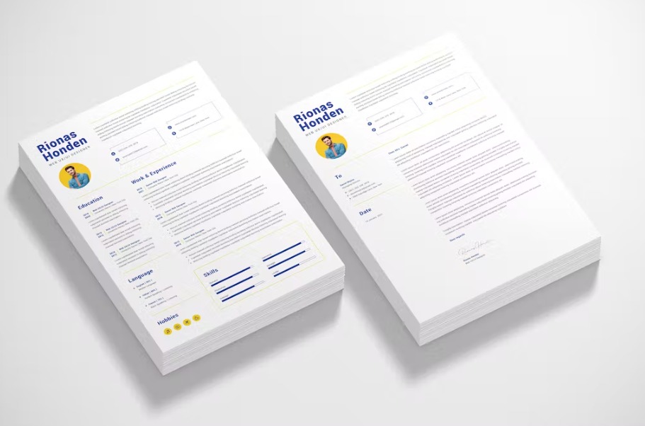 Free Professional Resume Flyer Template Download