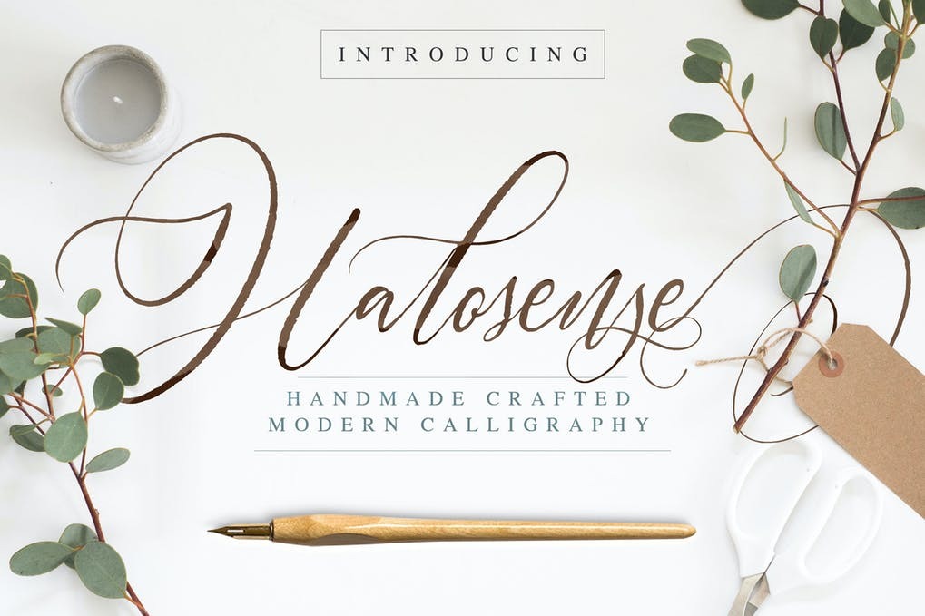 Free Halosense Script Font Download