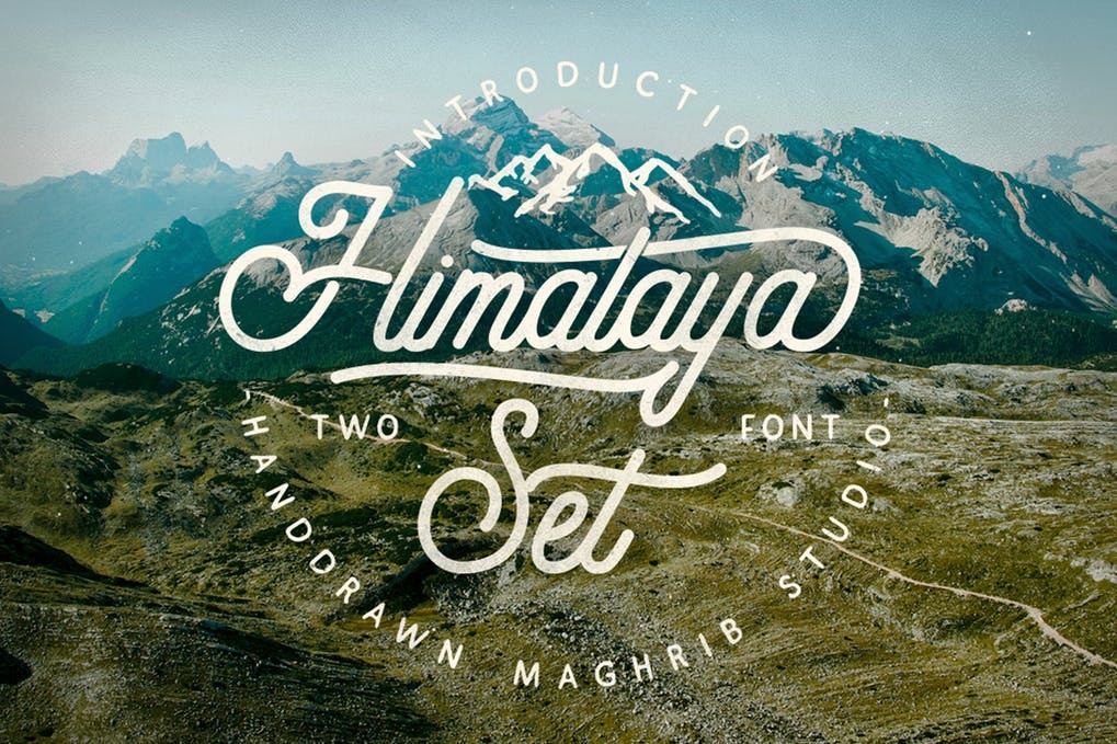 Free Himalaya Set Type Font Download