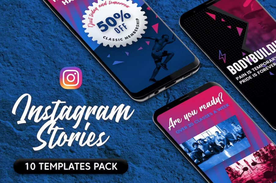 Free Instagram Stories Template Download