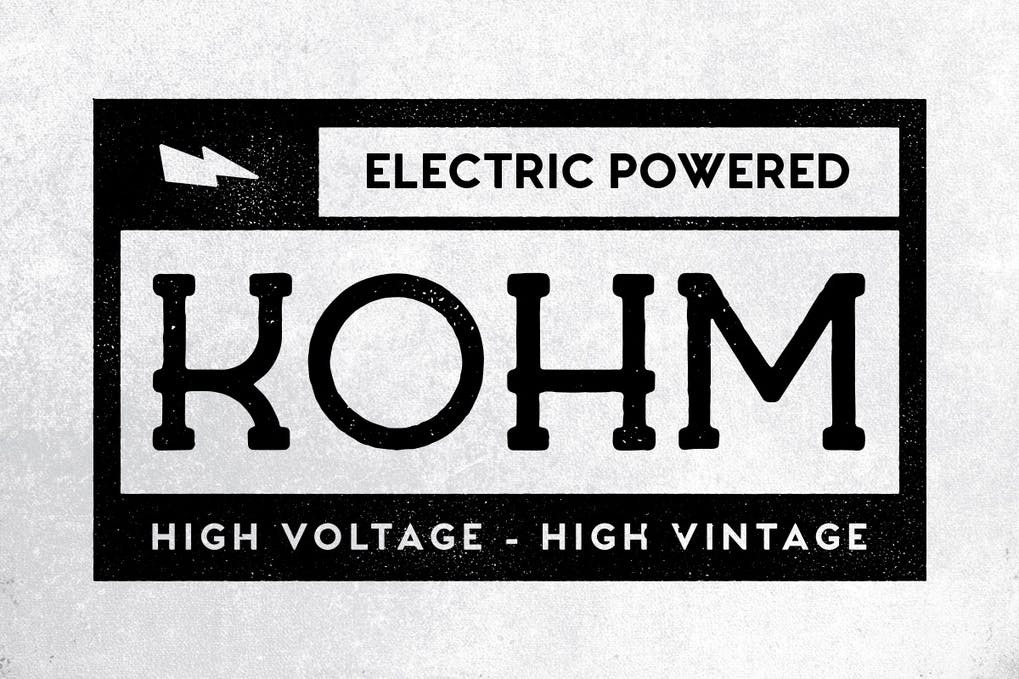 Free Kohm Vintage Font Download