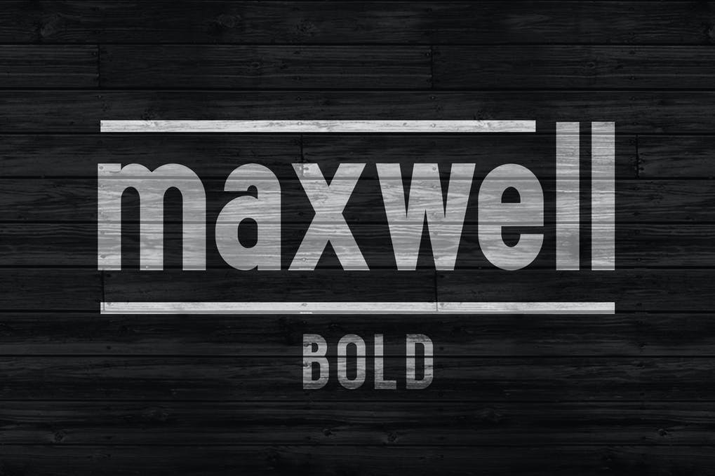 Free Maxwell Sans Bold Font Download