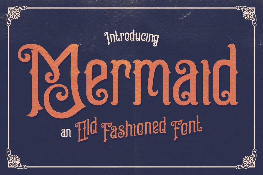 Free Mermaid Typeface Font Download