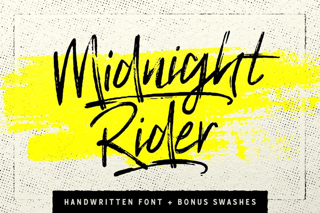 Free Midnight Rider Font Download