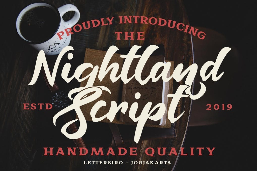 Free Nightland Font Download