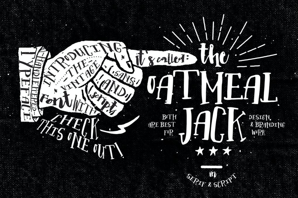 Free Oatmeal Jack Font Download