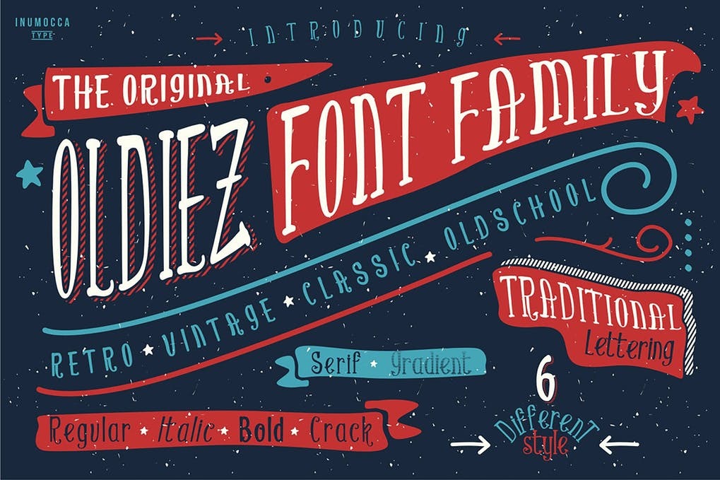 Free Oldiez Family Font Download