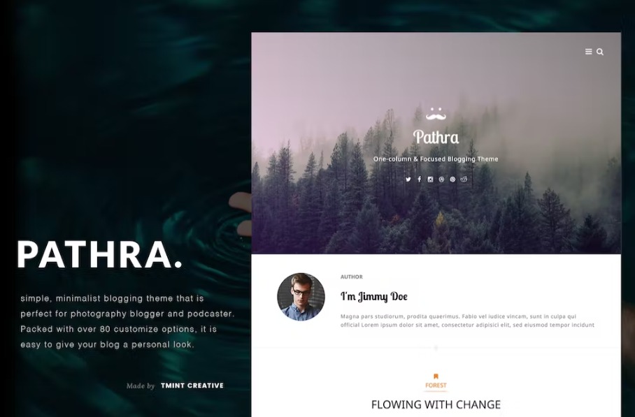 Free Pathra Tumblr Theme Download