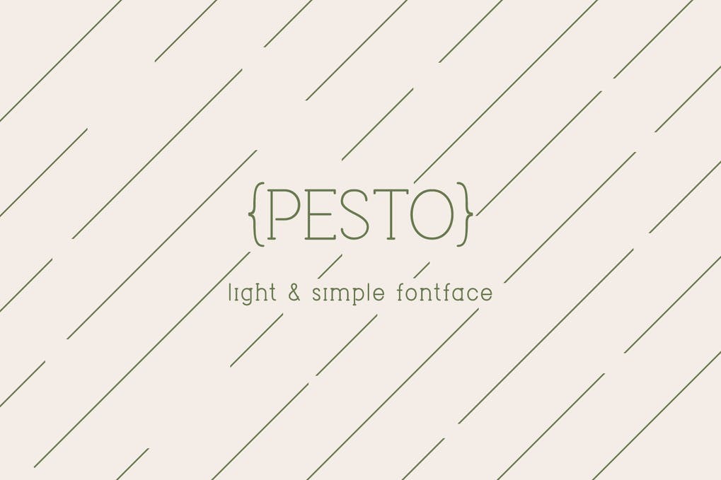 Free Pesto Font Download