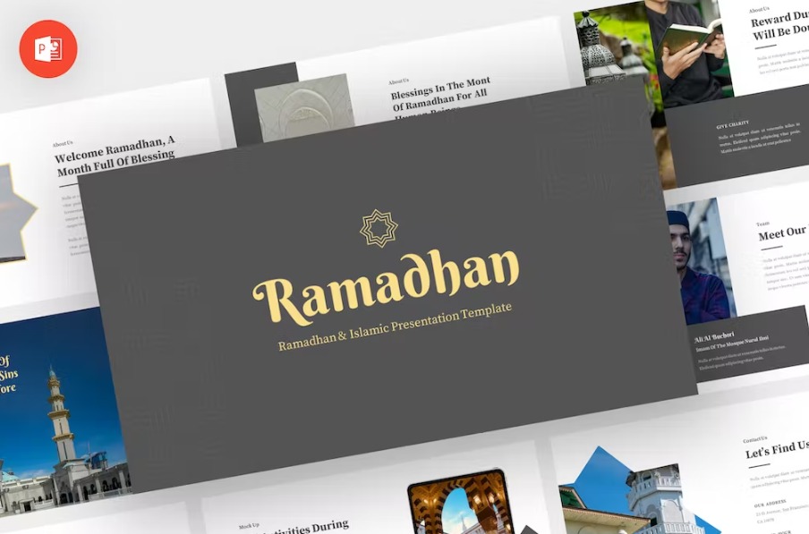 Free Ramadhan Islamic Powerpoint Template Download