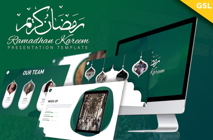 Free Ramadhan Kareem Google Slides Template Download