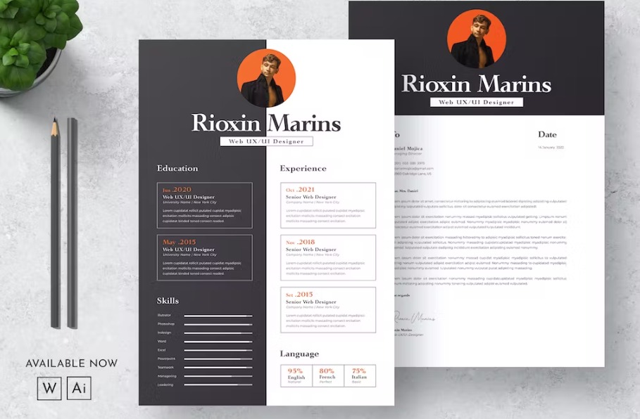 Free Creative Resume Template Download