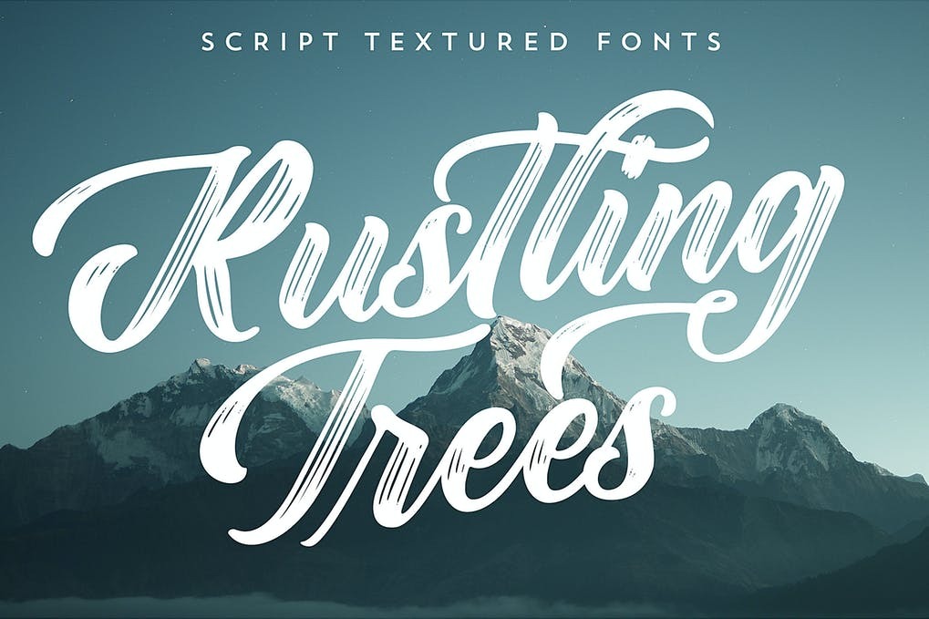 Free Rustling Trees Font Download