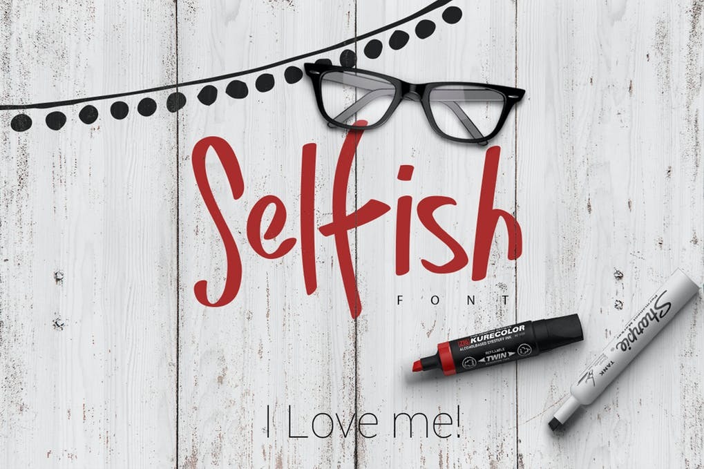 Free Selfish Font Download