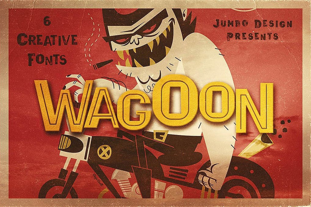 Free Wagoon Funny Style Font Download