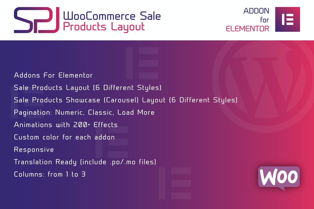 Free WooCommerce Sale Products Layout for Elementor Plugin Download