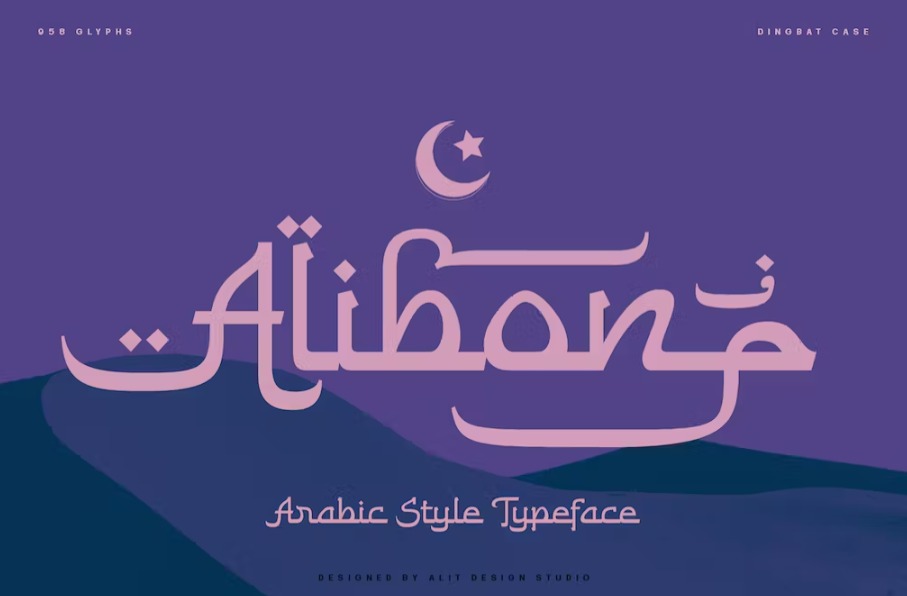 Free Alibon Arabic Typeface Font Download