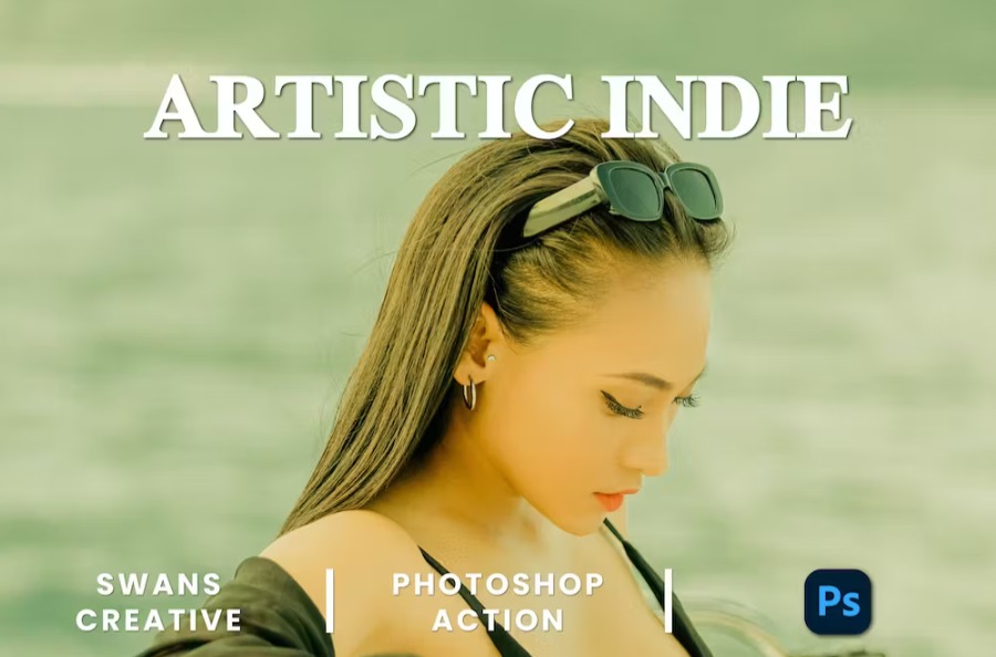 Free Artistic Indie Photoshop Action Download