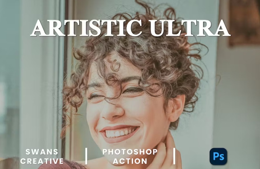 Free Artistic Ultra Photoshop Action Download