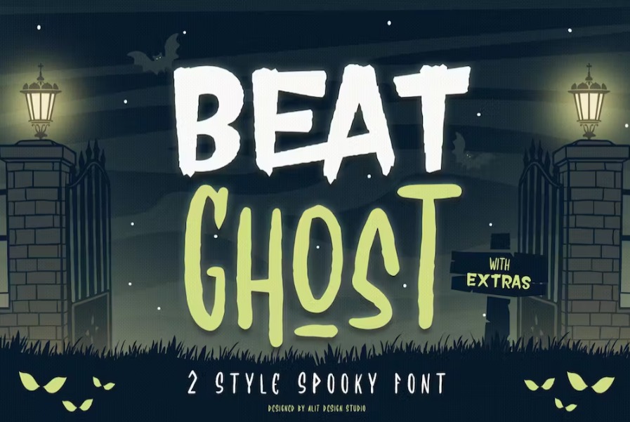 Free Beat Ghost Typeface Font Download