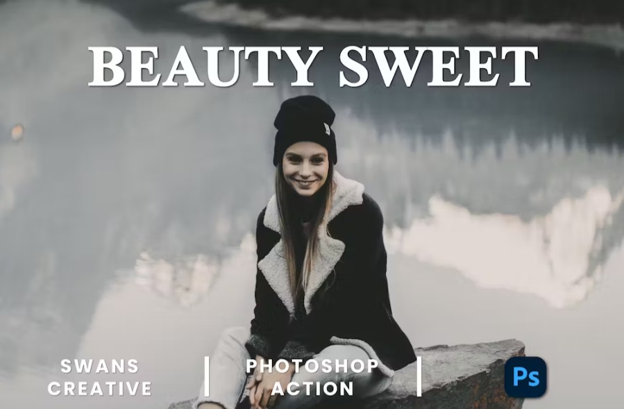 Free Beauty Sweet Photoshop Action Download