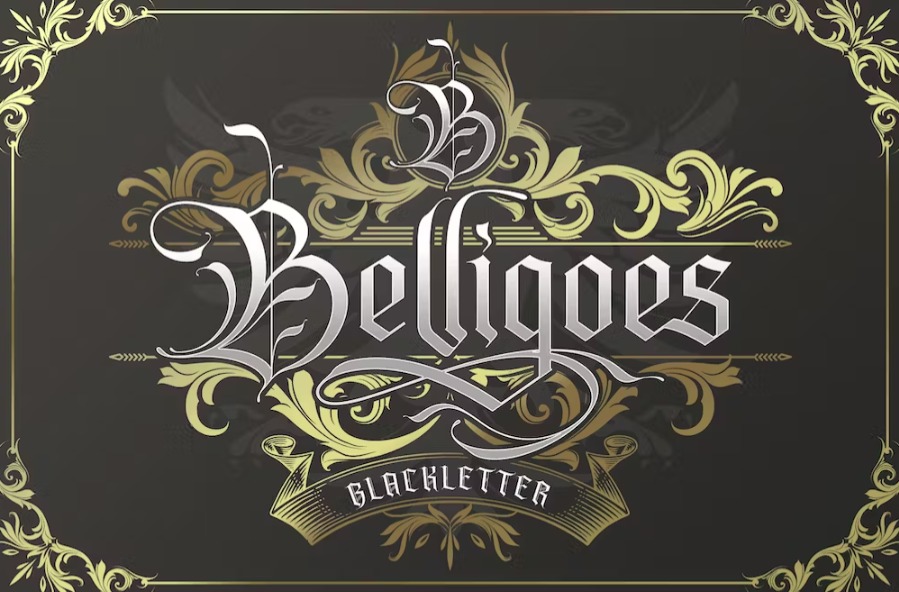 Free Belligoes Blackletter Font Download