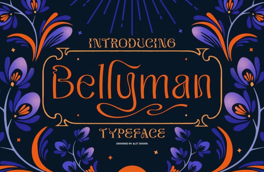 Free Bellyman Typeface Font Download