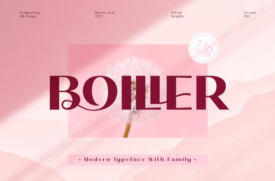 Free Boiller Typeface Font Download