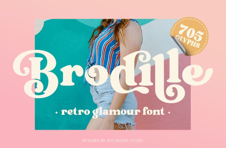 Free Brodille Typeface Font Download